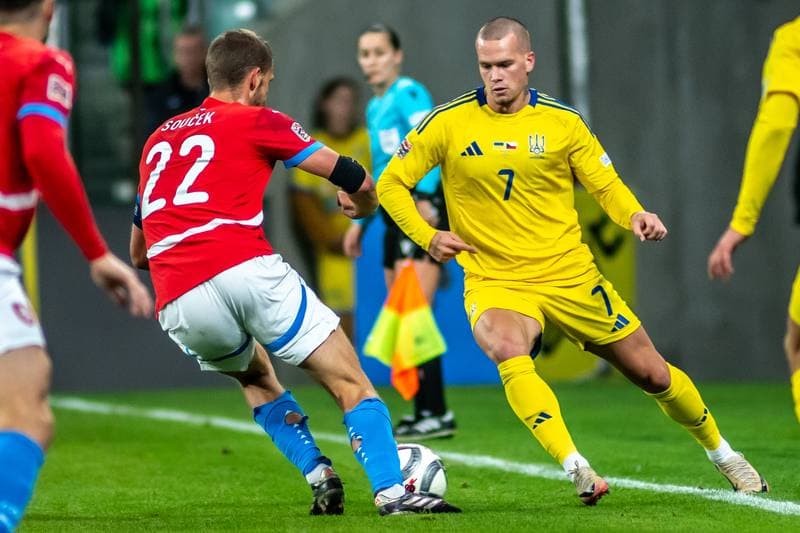 Football. UEFA Nations League. Ukraine - Czech Republic. 14.10.2024