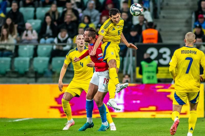 Football. UEFA Nations League. Ukraine - Czech Republic. 14.10.2024