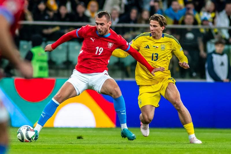 Football. UEFA Nations League. Ukraine - Czech Republic. 14.10.2024