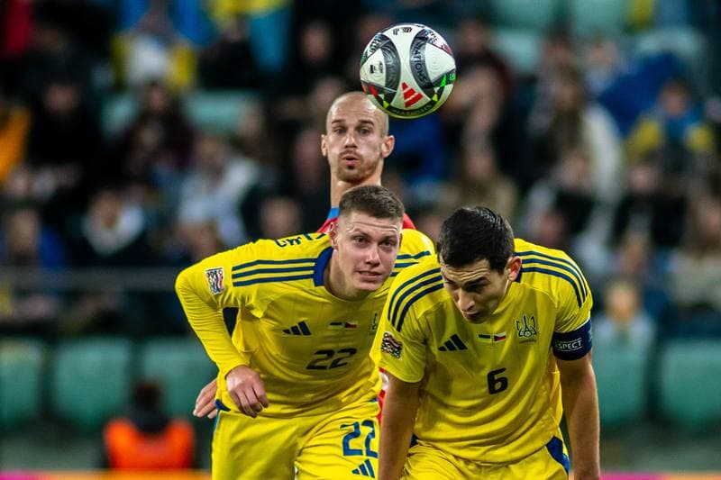 Football. UEFA Nations League. Ukraine - Czech Republic. 14.10.2024