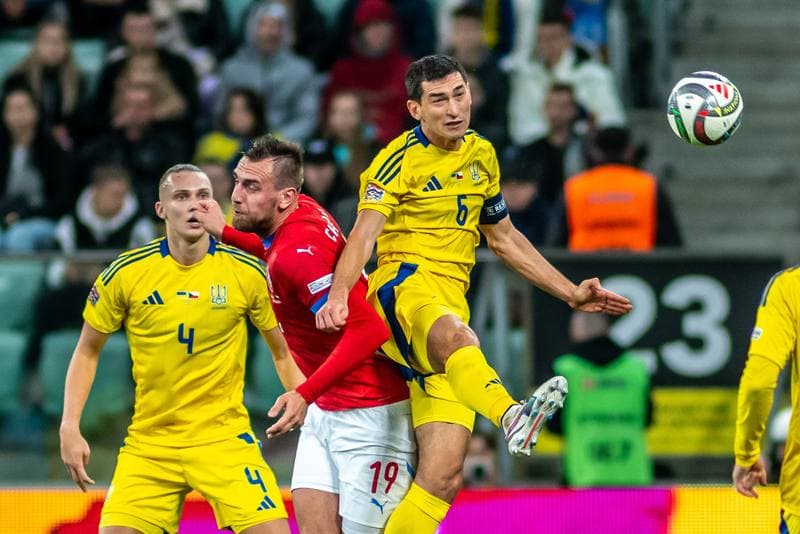 Football. UEFA Nations League. Ukraine - Czech Republic. 14.10.2024