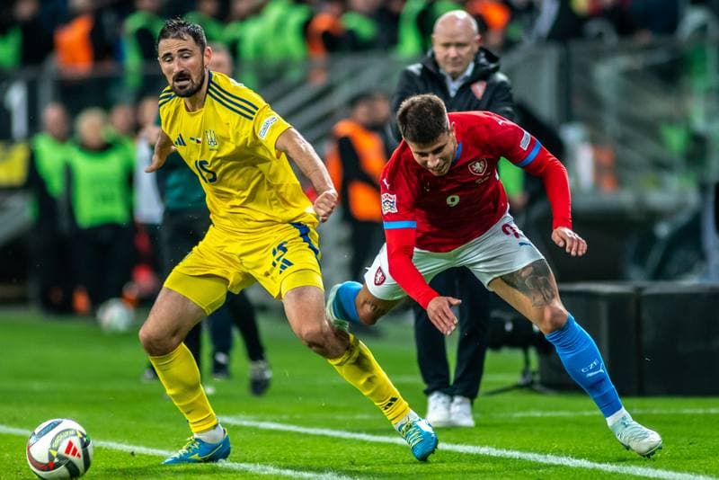 Football. UEFA Nations League. Ukraine - Czech Republic. 14.10.2024