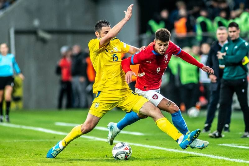 Football. UEFA Nations League. Ukraine - Czech Republic. 14.10.2024