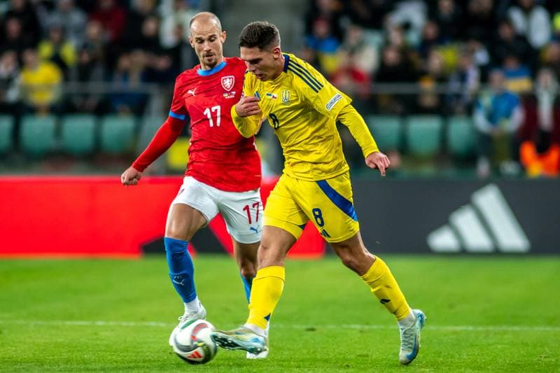 Football. UEFA Nations League. Ukraine - Czech Republic. 14.10.2024
