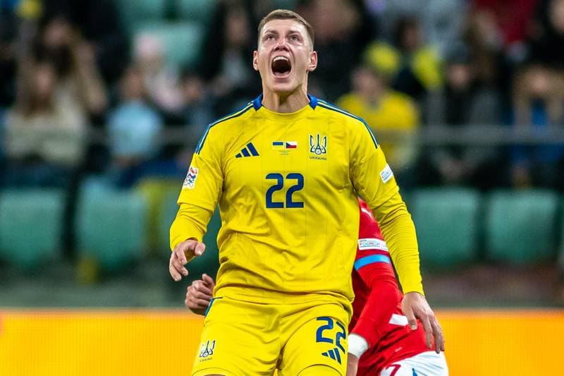 Football. UEFA Nations League. Ukraine - Czech Republic. 14.10.2024