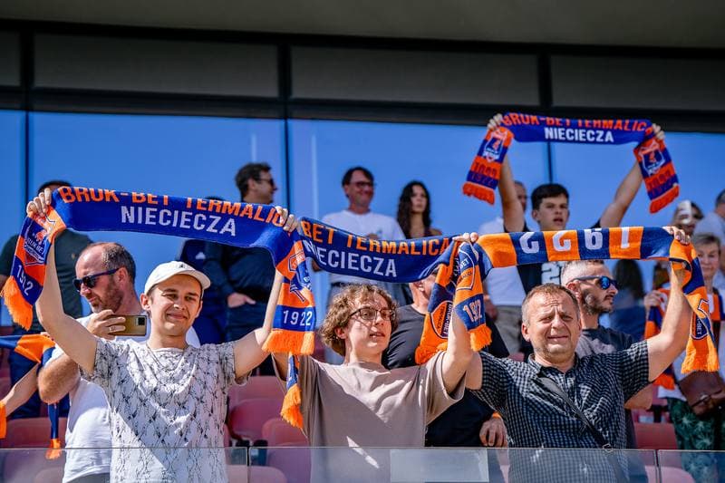 Football. PKO BP Ekstraklasa. Bruk-Bet Termalica Nieciecza - Pogon Szczecin. 02.08.2025