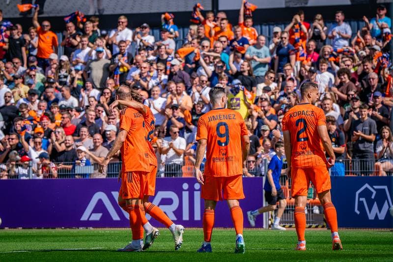 Football. PKO BP Ekstraklasa. Bruk-Bet Termalica Nieciecza - Pogon Szczecin. 02.08.2025