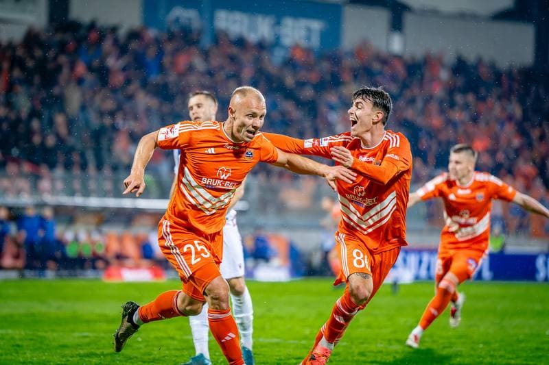 Football. Betclic I Liga. Wisla Krakow - Bruk-Bet Termalica Nieciecza. 25.04.2025