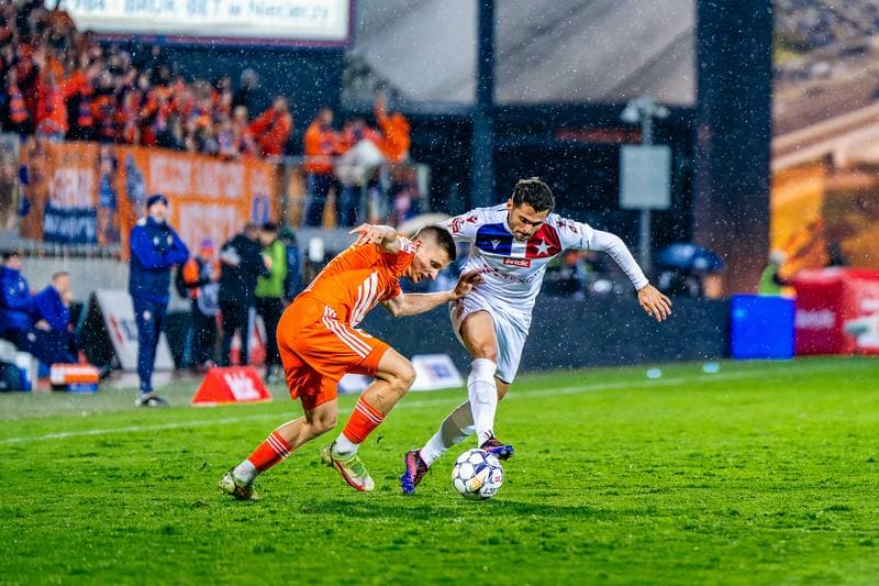 Football. Betclic I Liga. Wisla Krakow - Bruk-Bet Termalica Nieciecza. 25.04.2025