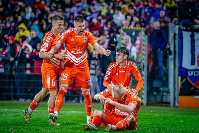 Football. Betclic I Liga. Wisla Krakow - Bruk-Bet Termalica Nieciecza. 25.04.2025