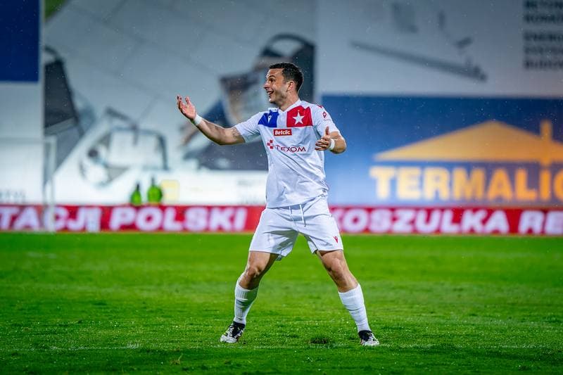 Football. Betclic I Liga. Wisla Krakow - Bruk-Bet Termalica Nieciecza. 25.04.2025
