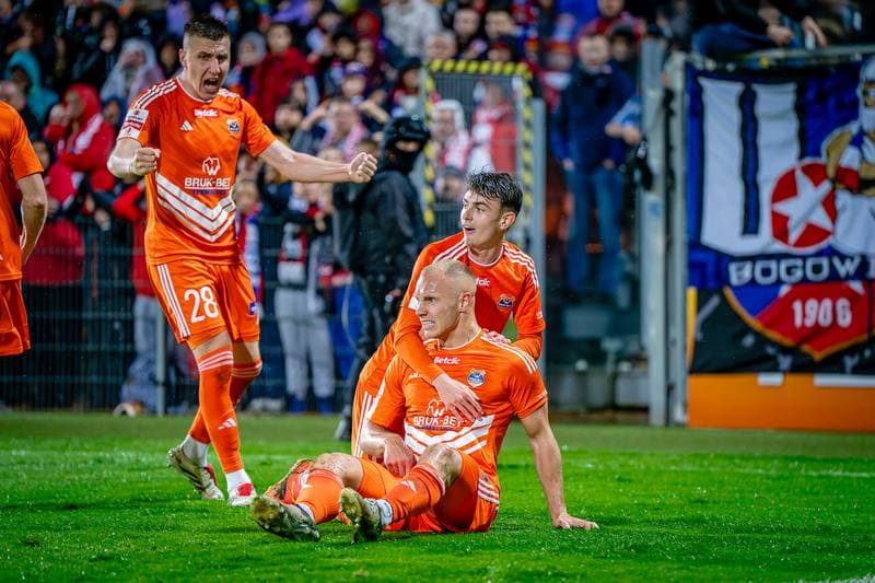 Football. Betclic I Liga. Wisla Krakow - Bruk-Bet Termalica Nieciecza. 25.04.2025