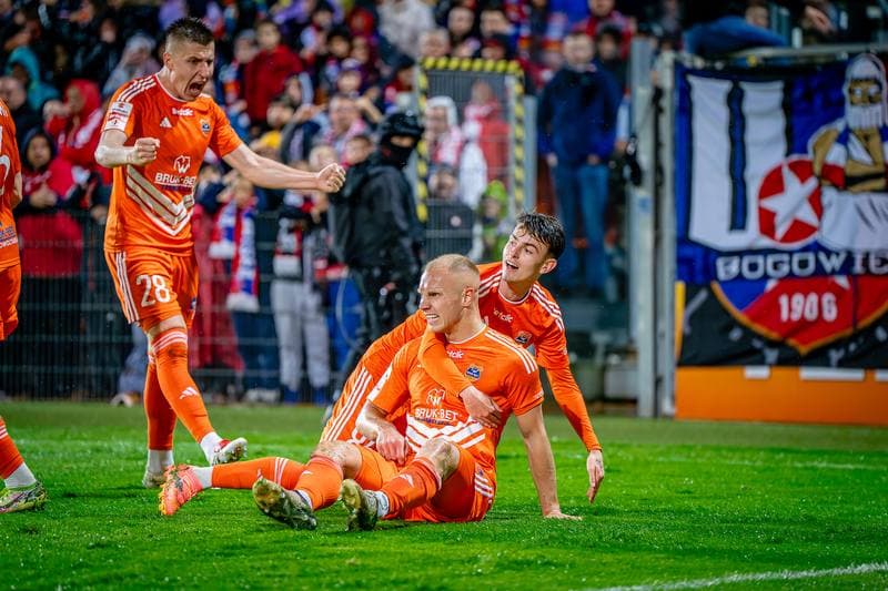 Football. Betclic I Liga. Wisla Krakow - Bruk-Bet Termalica Nieciecza. 25.04.2025