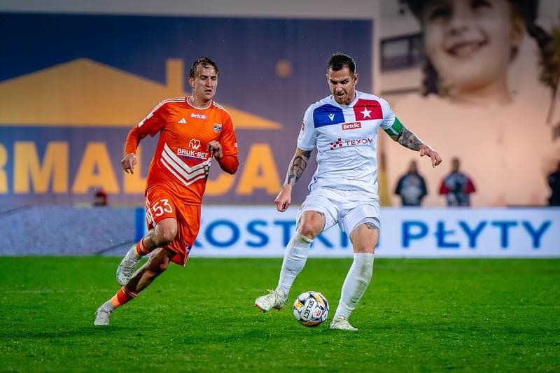 Football. Betclic I Liga. Wisla Krakow - Bruk-Bet Termalica Nieciecza. 25.04.2025