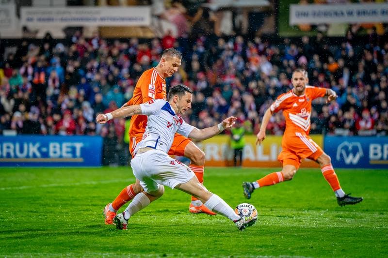 Football. Betclic I Liga. Wisla Krakow - Bruk-Bet Termalica Nieciecza. 25.04.2025