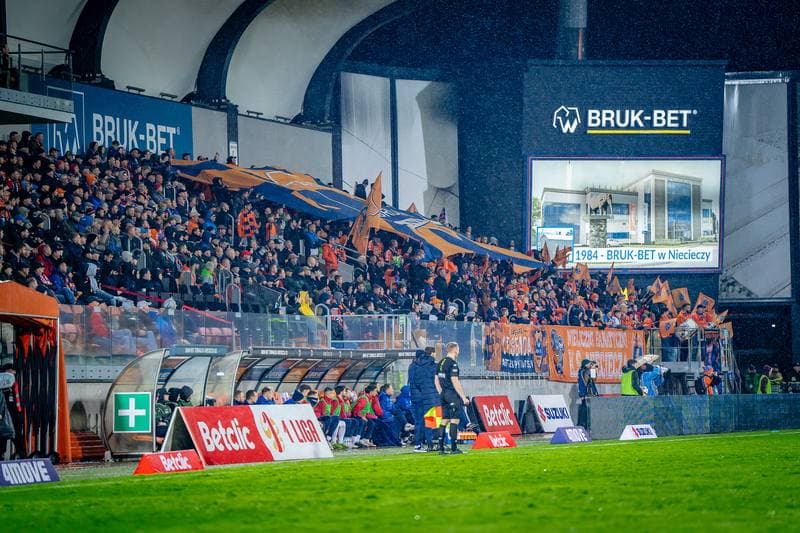 Football. Betclic I Liga. Wisla Krakow - Bruk-Bet Termalica Nieciecza. 25.04.2025