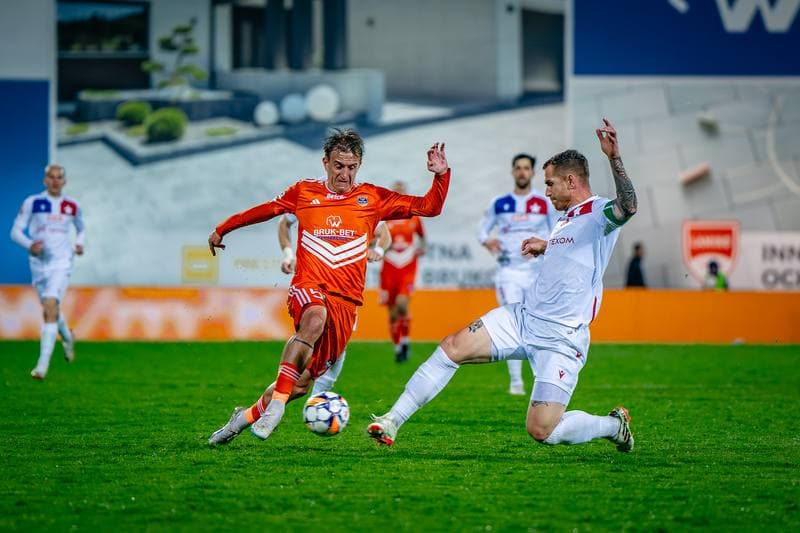 Football. Betclic I Liga. Wisla Krakow - Bruk-Bet Termalica Nieciecza. 25.04.2025