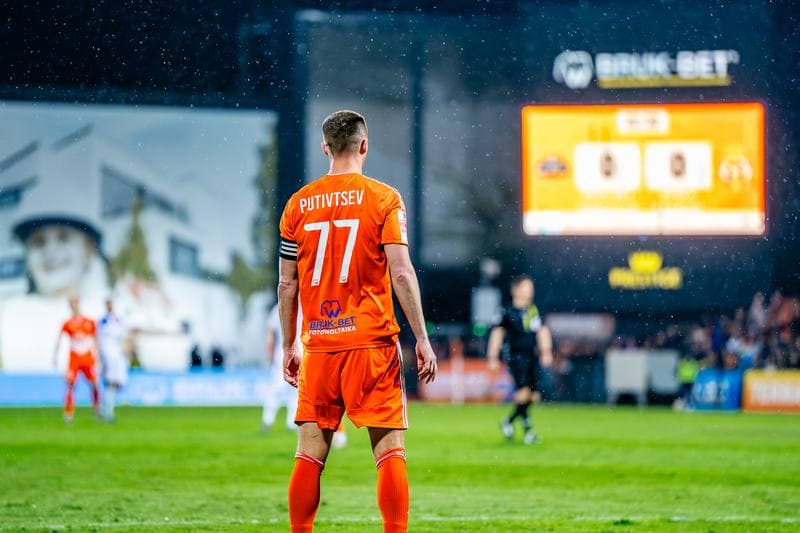 Football. Betclic I Liga. Wisla Krakow - Bruk-Bet Termalica Nieciecza. 25.04.2025