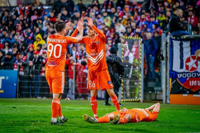 Football. Betclic I Liga. Wisla Krakow - Bruk-Bet Termalica Nieciecza. 25.04.2025