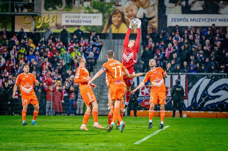 Football. Betclic I Liga. Wisla Krakow - Bruk-Bet Termalica Nieciecza. 25.04.2025