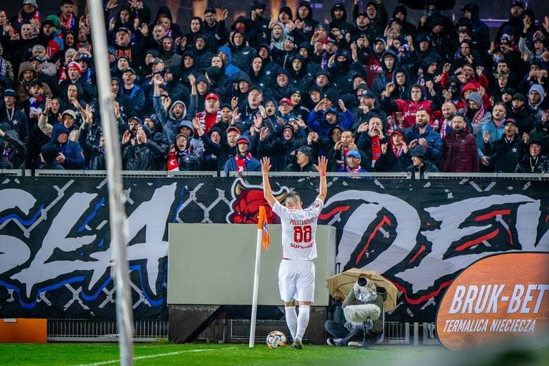 Football. Betclic I Liga. Wisla Krakow - Bruk-Bet Termalica Nieciecza. 25.04.2025