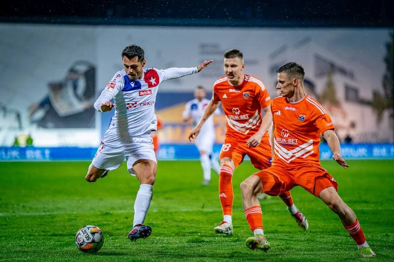 Football. Betclic I Liga. Wisla Krakow - Bruk-Bet Termalica Nieciecza. 25.04.2025