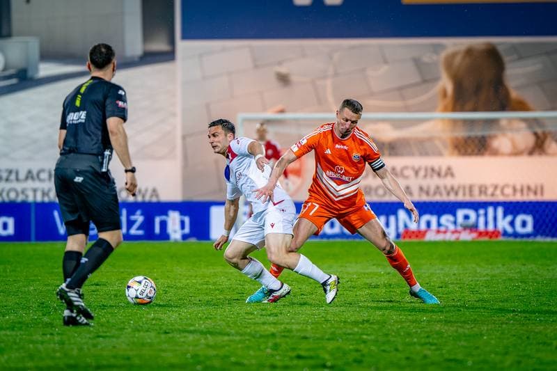 Football. Betclic I Liga. Wisla Krakow - Bruk-Bet Termalica Nieciecza. 25.04.2025