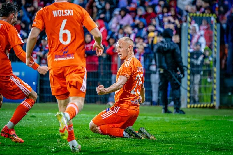 Football. Betclic I Liga. Wisla Krakow - Bruk-Bet Termalica Nieciecza. 25.04.2025