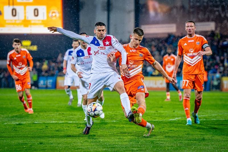 Football. Betclic I Liga. Wisla Krakow - Bruk-Bet Termalica Nieciecza. 25.04.2025