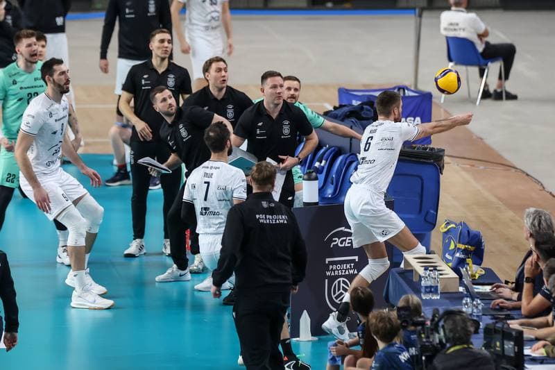 Volleyball. TAURON Puchar Polski. PGE Projekt Warszawa - PGE GIEK Skra Belchatow. 29.12.2025