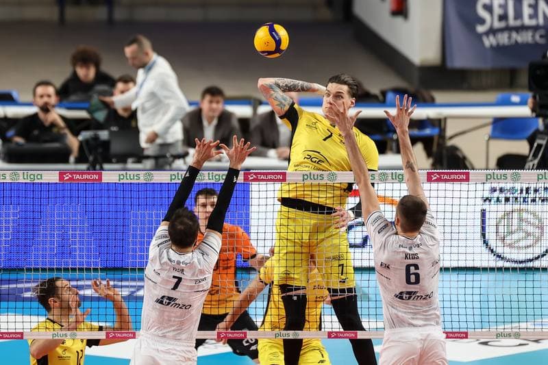 Volleyball. TAURON Puchar Polski. PGE Projekt Warszawa - PGE GIEK Skra Belchatow. 29.12.2025