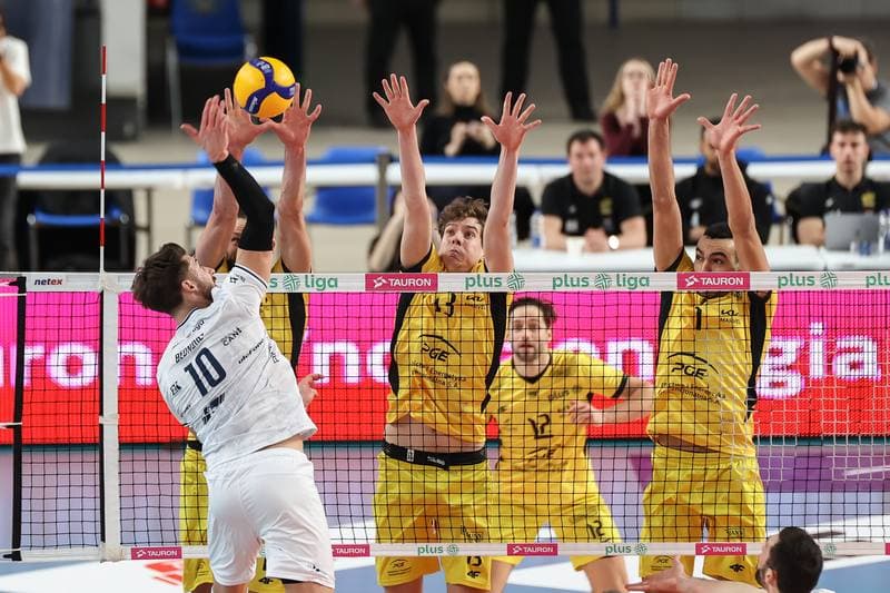 Volleyball. TAURON Puchar Polski. PGE Projekt Warszawa - PGE GIEK Skra Belchatow. 29.12.2025