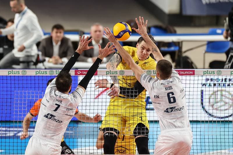 Volleyball. TAURON Puchar Polski. PGE Projekt Warszawa - PGE GIEK Skra Belchatow. 29.12.2025
