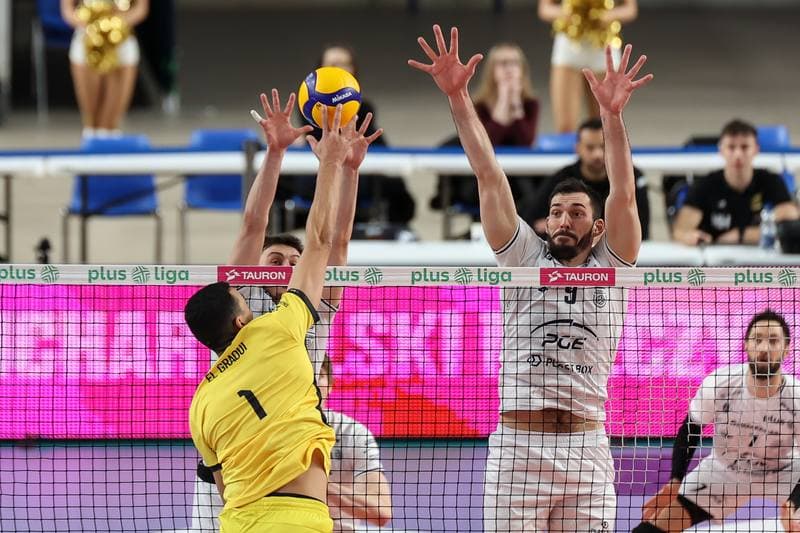 Volleyball. TAURON Puchar Polski. PGE Projekt Warszawa - PGE GIEK Skra Belchatow. 29.12.2025