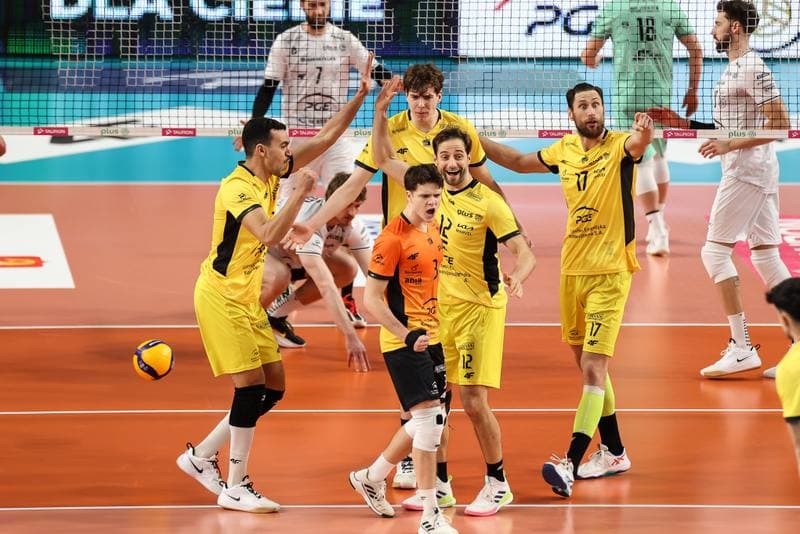 Volleyball. TAURON Puchar Polski. PGE Projekt Warszawa - PGE GIEK Skra Belchatow. 29.12.2025