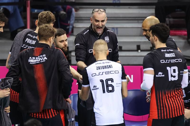 Volleyball. TAURON Puchar Polski. PGE Projekt Warszawa - Asseco Resovia Rzeszow. 10.01.2026