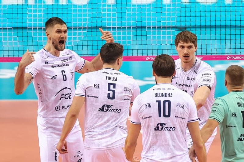 Volleyball. TAURON Puchar Polski. PGE Projekt Warszawa - Asseco Resovia Rzeszow. 10.01.2026