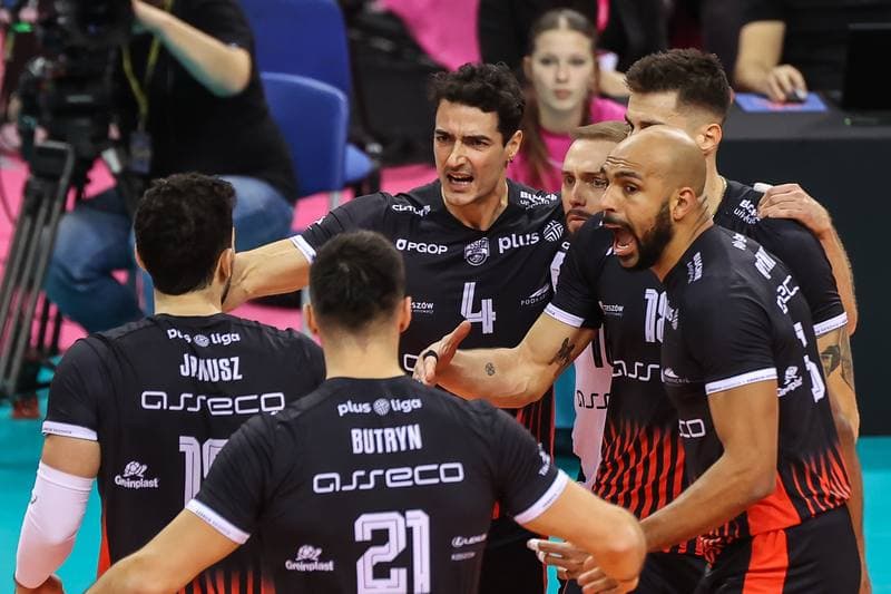 Volleyball. TAURON Puchar Polski. PGE Projekt Warszawa - Asseco Resovia Rzeszow. 10.01.2026