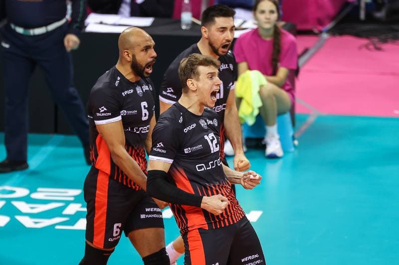 Volleyball. TAURON Puchar Polski. PGE Projekt Warszawa - Asseco Resovia Rzeszow. 10.01.2026