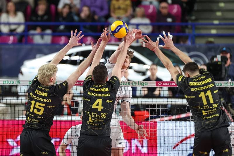 Volleyball. PlusLiga. PGE Projekt Warszawa - Bogdanka LUK Lublin. 13.04.2026