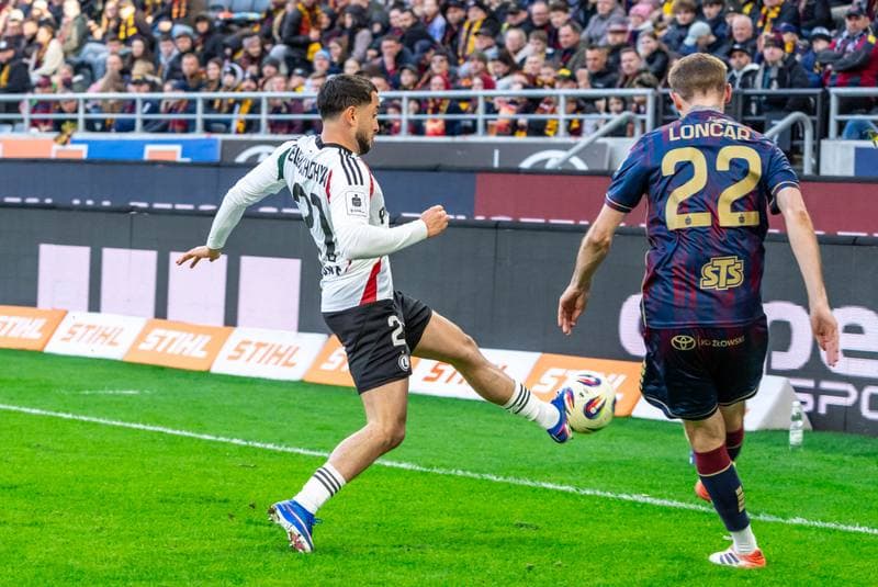 Football. PKO BP Ekstraklasa. Pogon Szczecin - Legia Warsaw. 06.04.2026