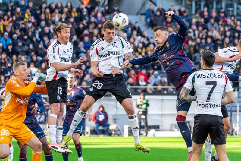 Football. PKO BP Ekstraklasa. Pogon Szczecin - Legia Warsaw. 06.04.2026