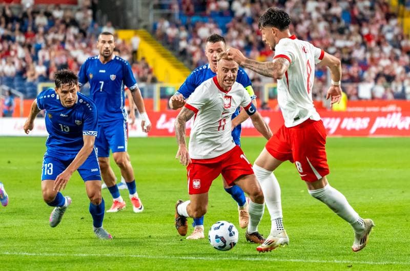 Football. Friendly Match. Poland - Moldova. 06.06.2025