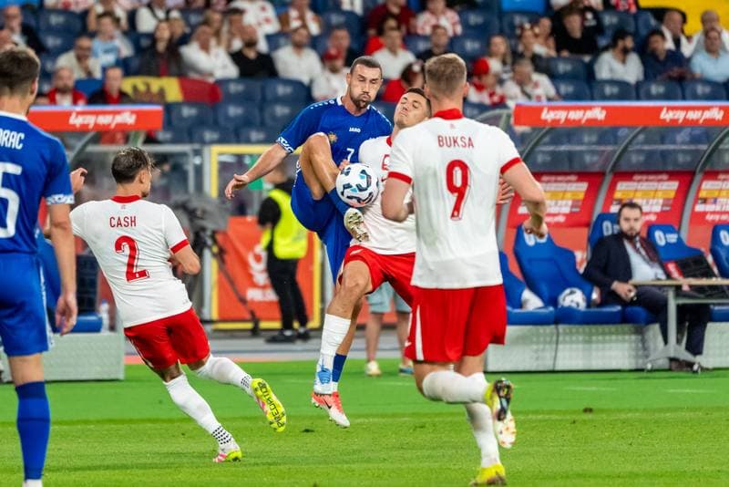 Football. Friendly Match. Poland - Moldova. 06.06.2025