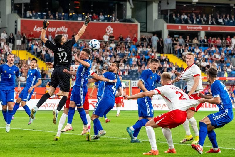 Football. Friendly Match. Poland - Moldova. 06.06.2025