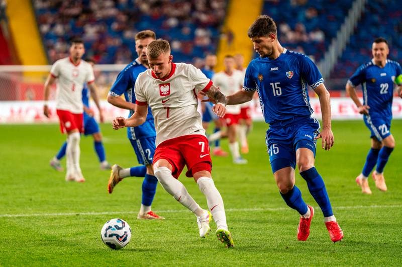 Football. Friendly Match. Poland - Moldova. 06.06.2025