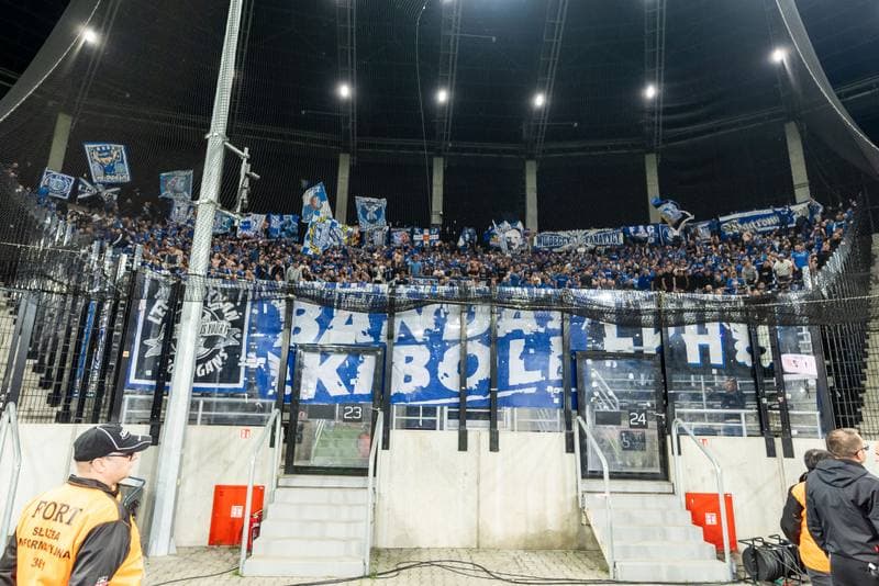 Football. PKO BP Ekstraklasa. Pogon Szczecin - Lech Poznan. 18.04.2026