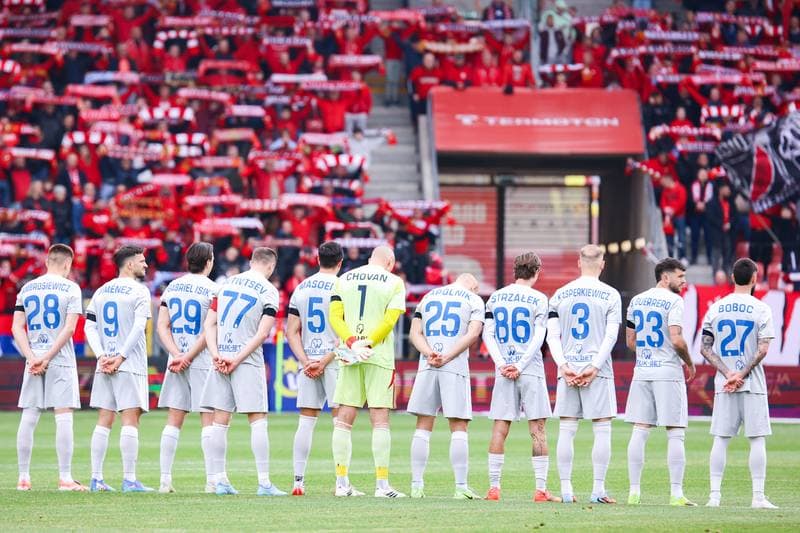 Football. PKO BP Ekstraklasa. Widzew Lodz - Bruk-Bet Termalica Nieciecza. 11.04.2026