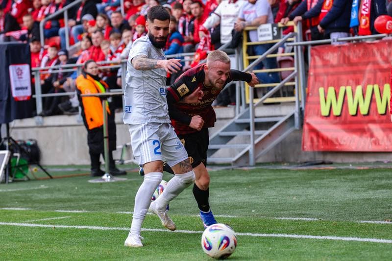 Football. PKO BP Ekstraklasa. Widzew Lodz - Bruk-Bet Termalica Nieciecza. 11.04.2026