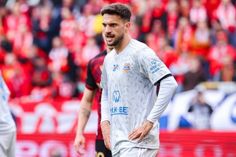 Football. PKO BP Ekstraklasa. Widzew Lodz - Bruk-Bet Termalica Nieciecza. 11.04.2026